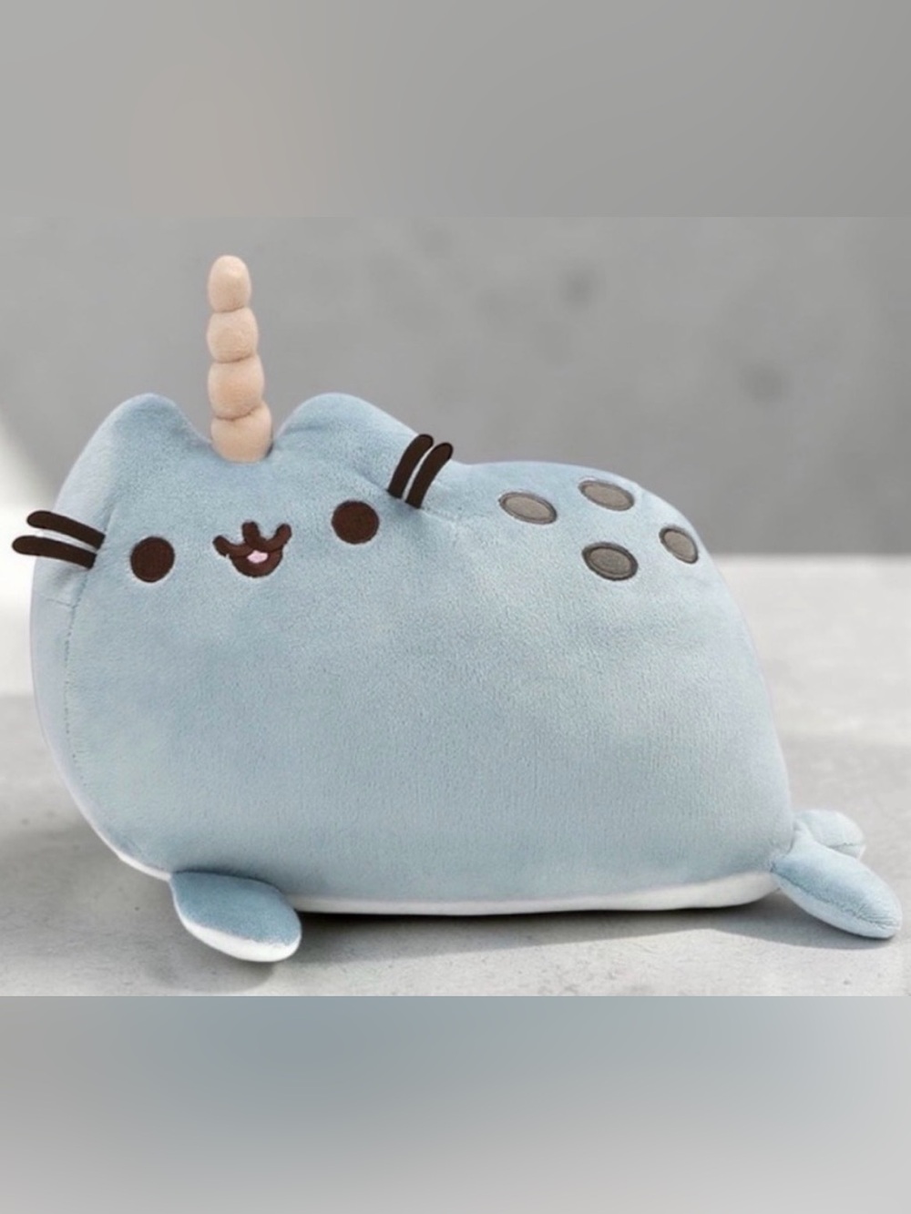 NWT 10” Pusheen Cat Narwhal Plush